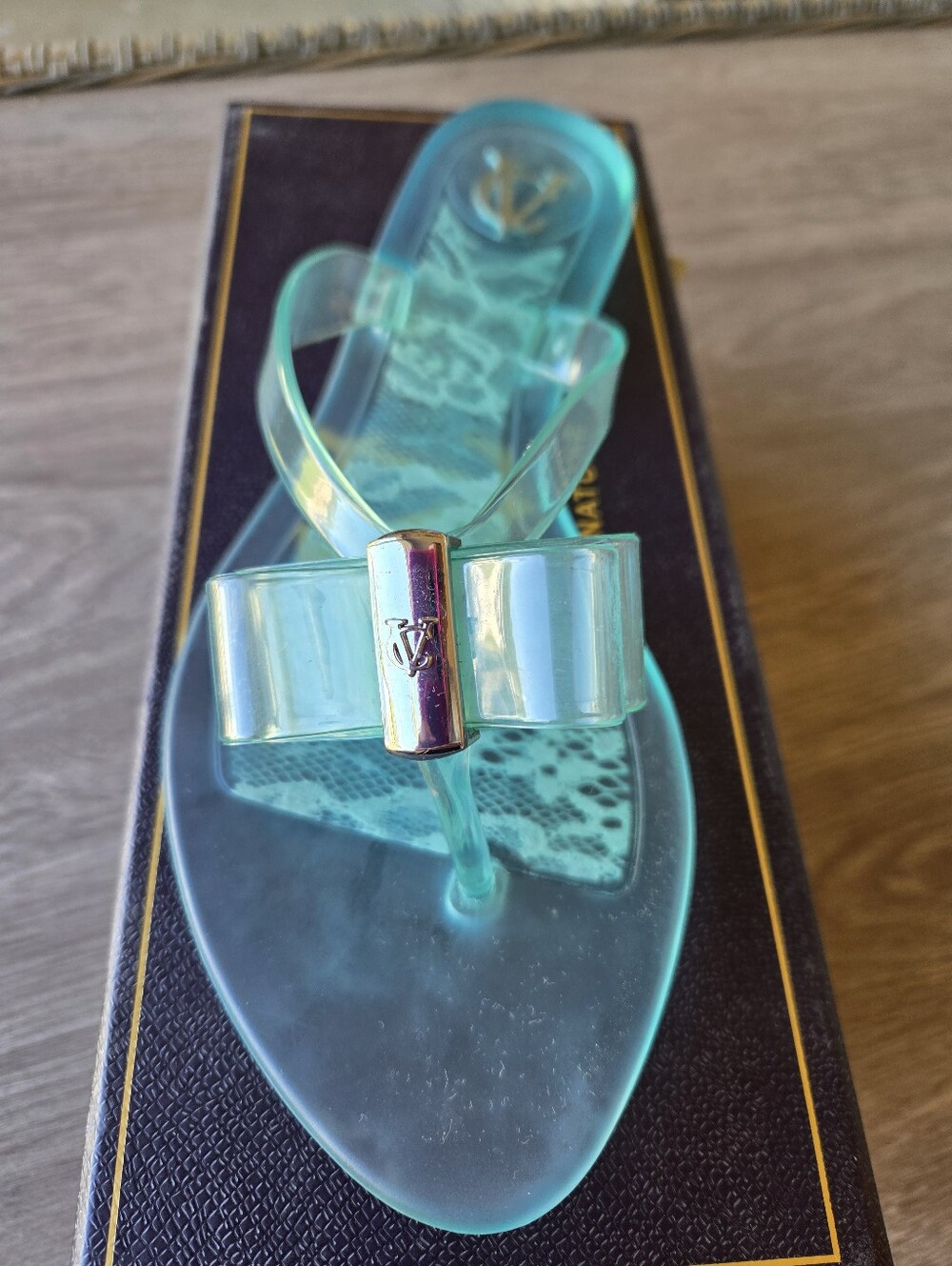 Vince Camuto "Vasa" Jelly Sandals - Teal/Vasa Blue - Size 8M - Brand New in Box